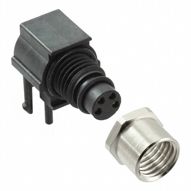 3-2172068-2 CONN RCPT FMALE 4POS GOLD SOLDER