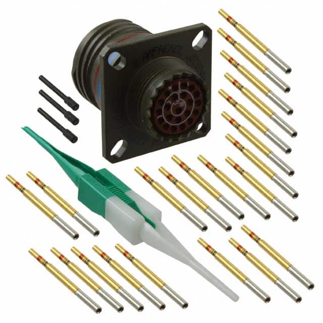 D38999/20WC35SN CONN RCPT FMALE 22POS GOLD CRIMP