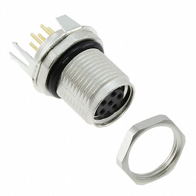 1456132 CONN RCPT FMALE 6POS GOLD SOLDER