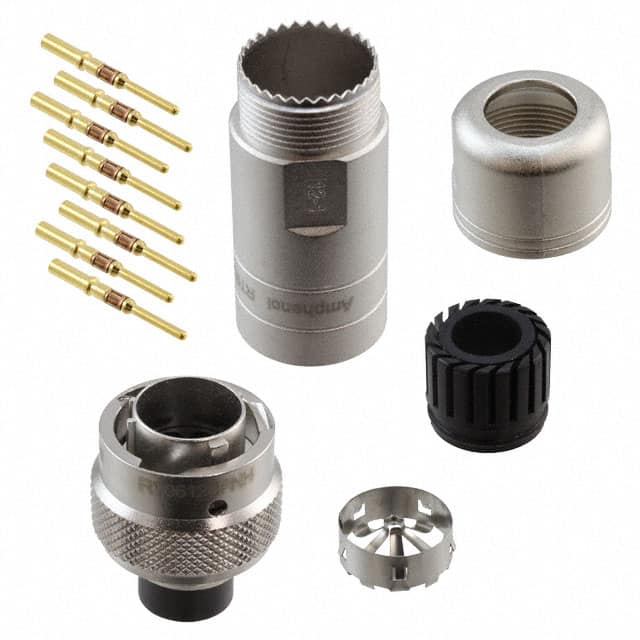 RT06128PNH-K CONN PLUG MALE 8POS GOLD CRIMP