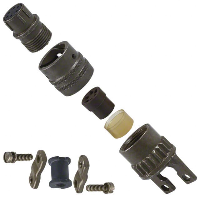PT06E-10-6S(470) CONN PLUG FMALE 6P GOLD SLDR CUP