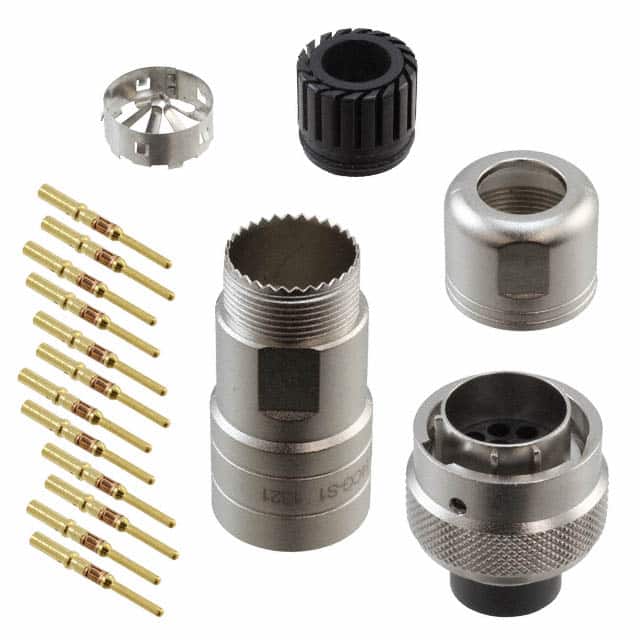 RT061412PNH-K CONN PLUG MALE 12POS GOLD CRIMP