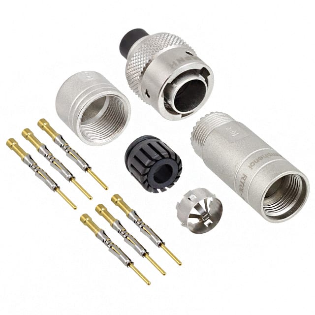 RT0W6106PNH-K CONN PLUG MALE 6POS GOLD CRIMP