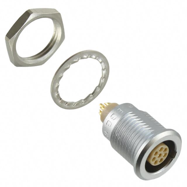 EGG.1B.308.CLL CONN RCPT FMALE 8P GOLD SLDR CUP