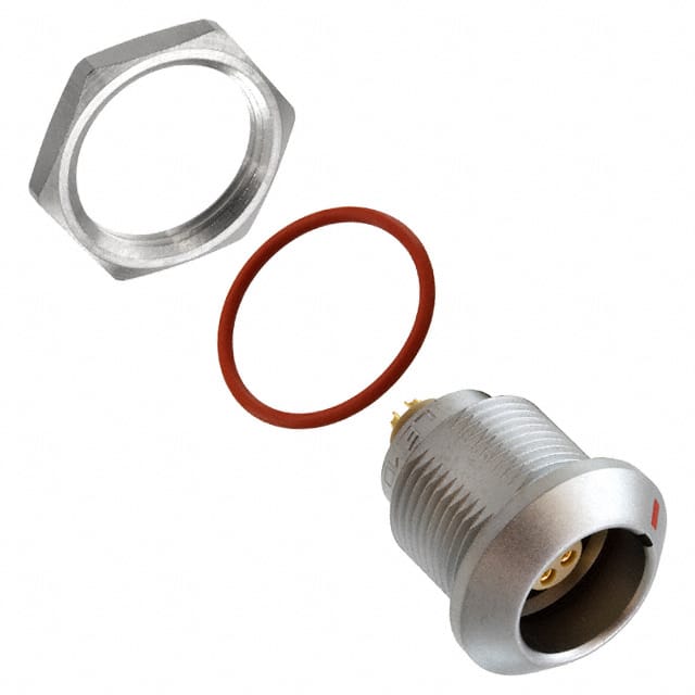 EGG.0K.304.CLL CONN RCPT FMALE 4P GOLD SLDR CUP