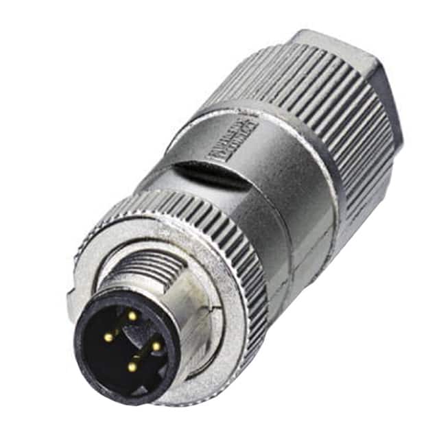 1411066 CONN PLUG MALE 4POS GOLD IDC