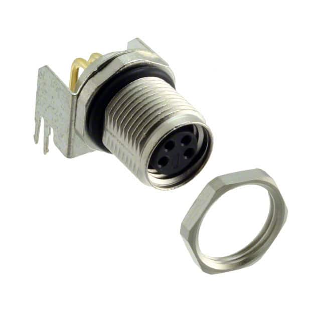 1456158 CONN RCPT FMALE 4POS GOLD SOLDER