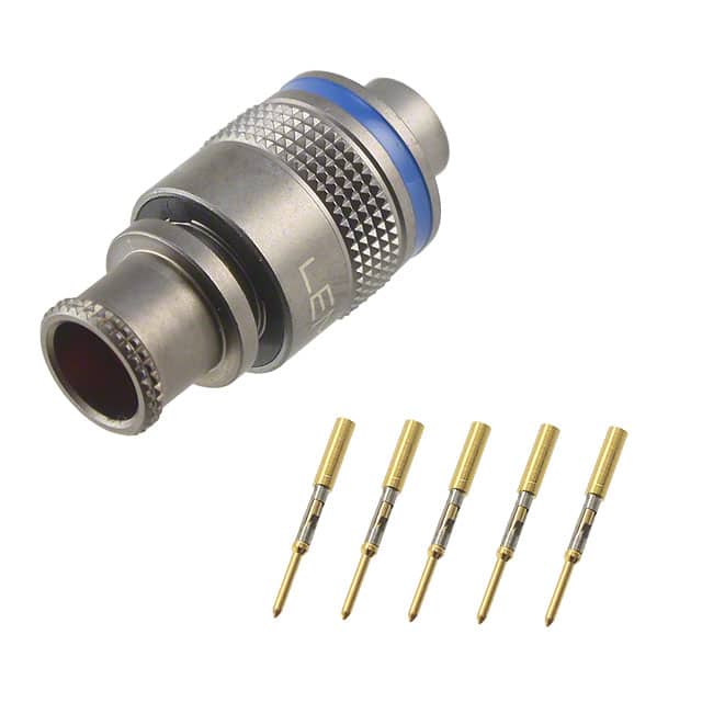 FMN.0M.305.XLCT CONN PLUG MALE 5POS GOLD CRIMP