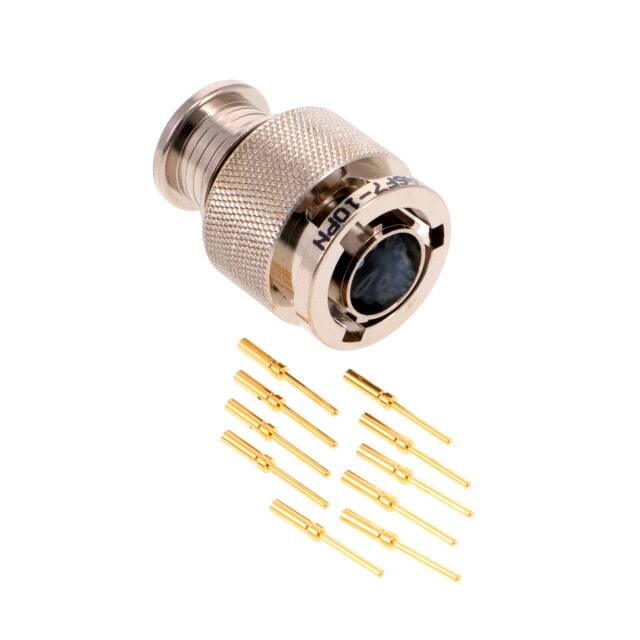 MKJ3A6F7-10PN CONN PLUG MALE 10POS GOLD CRIMP