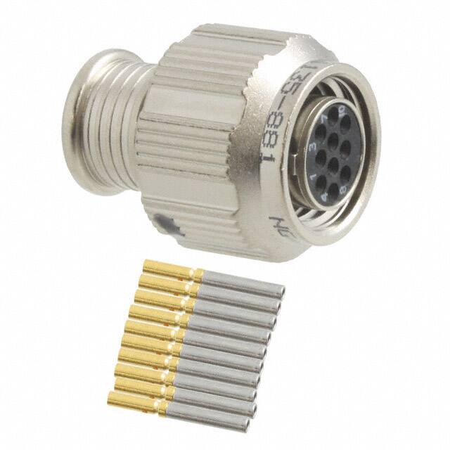 MKJ1A6F7-10SA CONN PLUG FMALE 10POS GOLD CRIMP