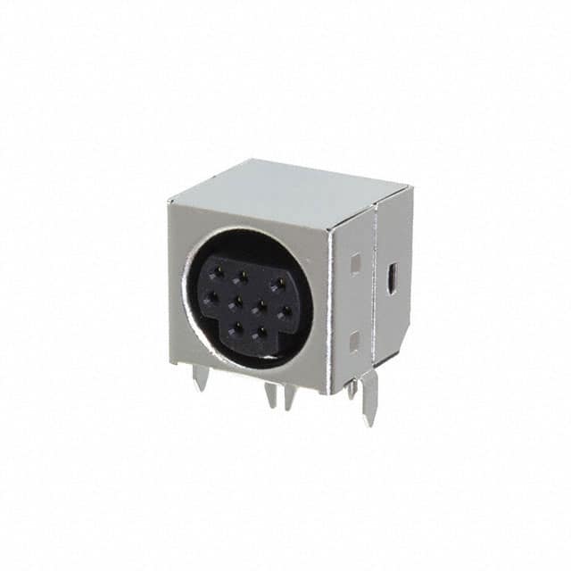 MDJ-009-FS CONN JACK FMALE MINI DIN 9P SLDR