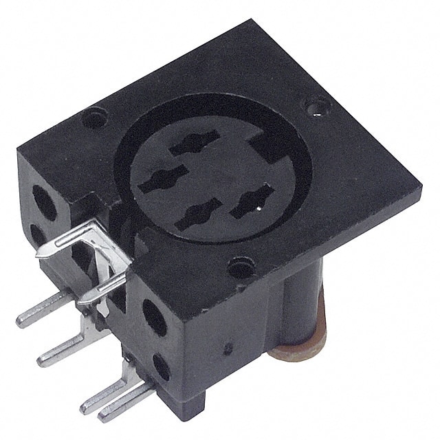 SDS-40J CONN RCPT FMALE DIN 4POS SOLDER