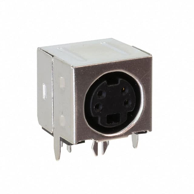 KMDGX-4S-BS CONN RCPT FMALE MINI DIN 4P SLDR