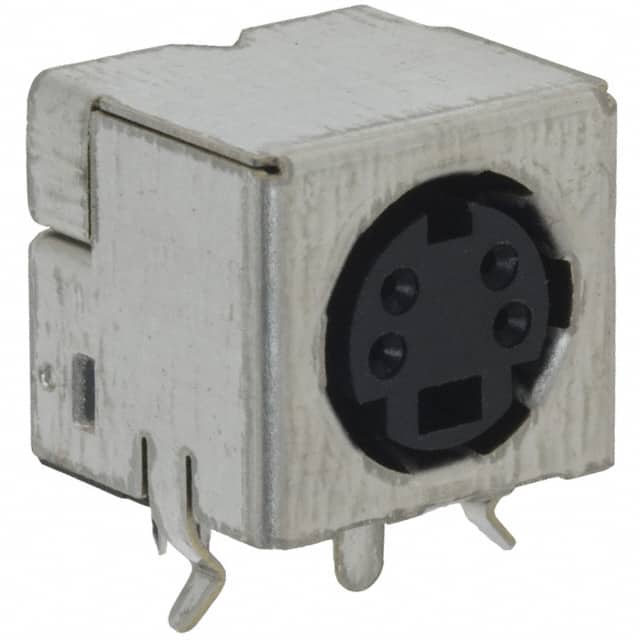 749181-1 CONN RCPT FMALE MINI DIN 4P SLDR