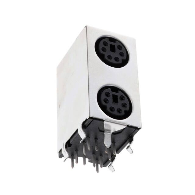 KMDGX-6S/6S-S4N CONN RCPT FMALE MIN DIN 6/6P SLD