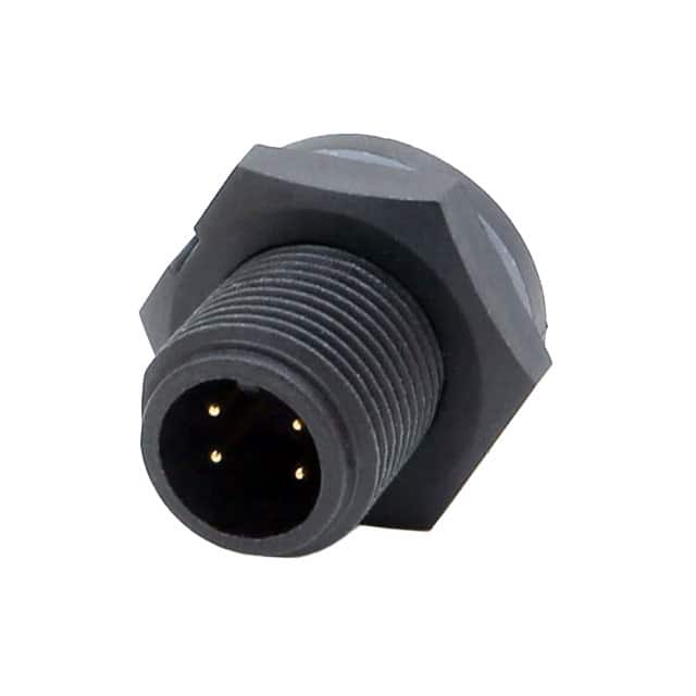 21004515-06 CONN RCPT MALE 4POS GOLD SOLDER