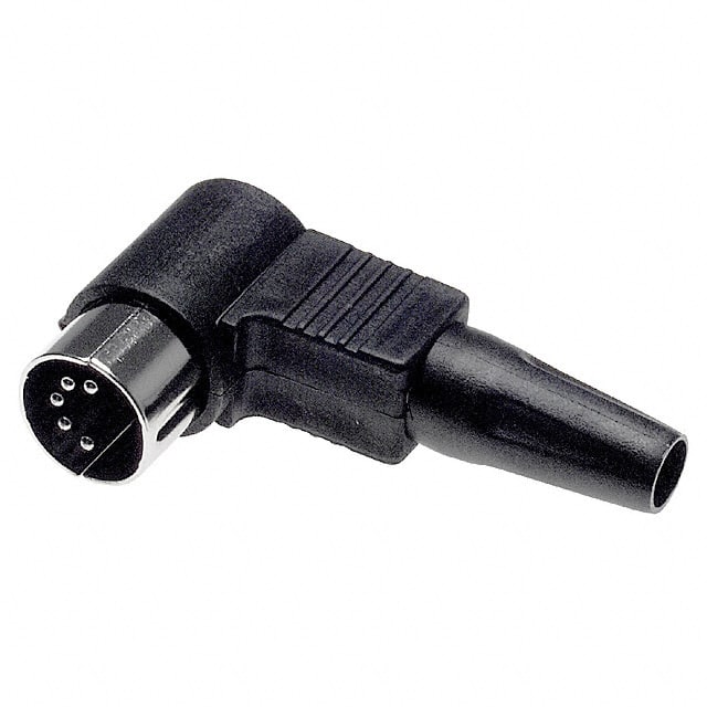 SDR-50 CONN PLUG MALE DIN 5P SOLDER