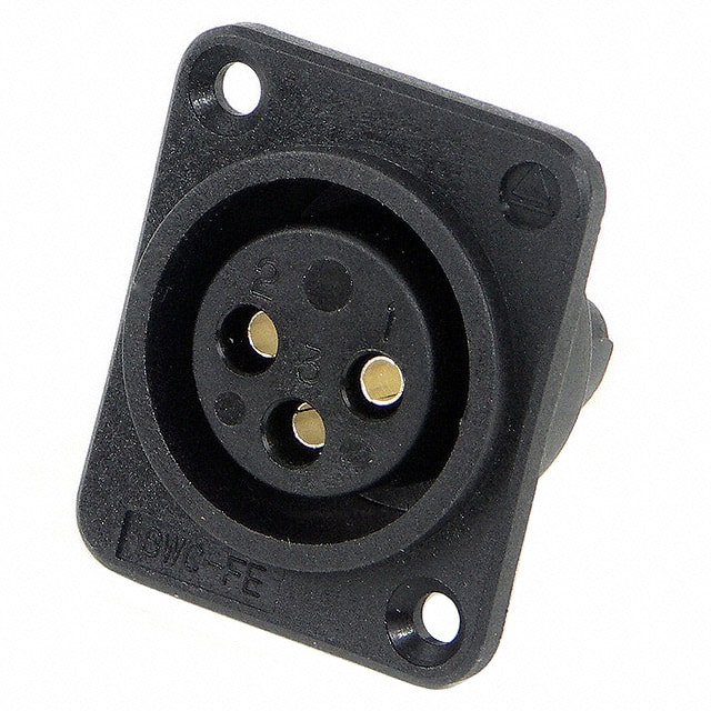 PD3FSC1 CONN PLUG FMALE XLR 3P SLDR CUP