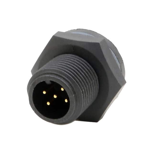 21005515-02 CONN RCPT MALE 5POS GOLD SOLDER