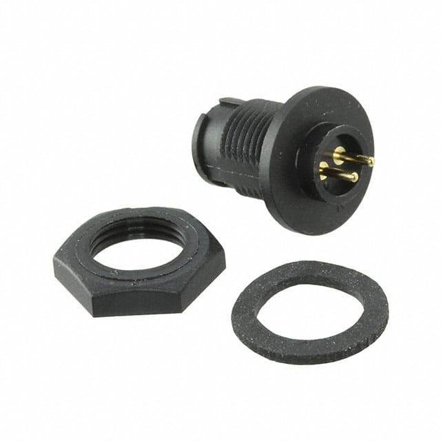 17281-2PG-300 CONN RCPT MALE 2POS GOLD SOLDER
