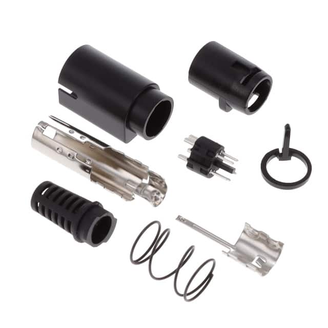 KMDLAX-5P CONN PLUG MALE MINI DIN 5POS SLD
