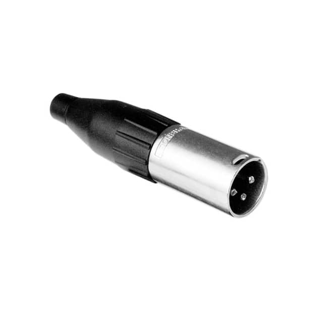 AC3M CONN RCPT MALE XLR 3P SOLDER CUP