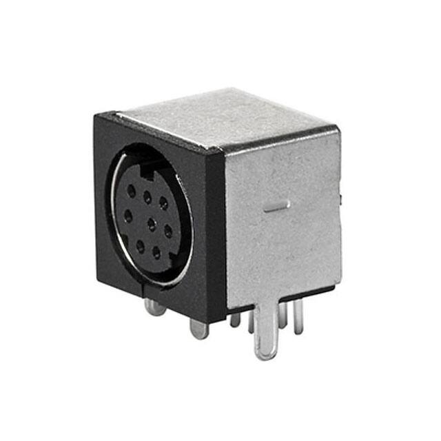4850.2810 CONN RCPT FMALE DIN 8P SOLDER