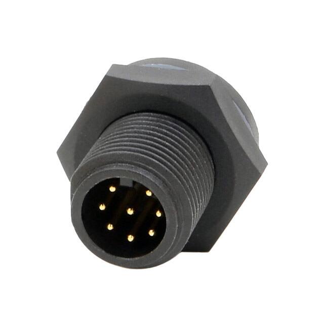 21008515-02 CONN RCPT MALE 8POS GOLD SOLDER