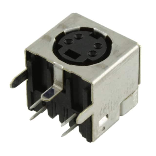 5749263-1 CONN RCPT FMALE MINI DIN 4P SLDR