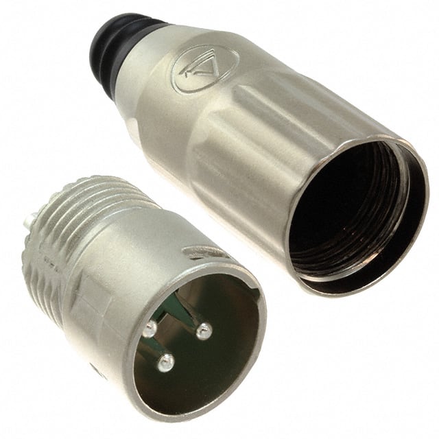 AAA3MZ CONN RCPT MALE XLR 3P SOLDER CUP