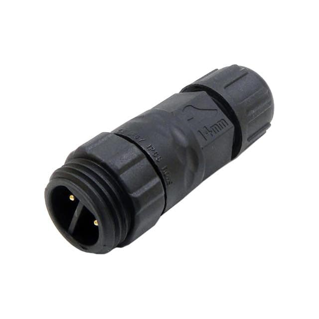 22002311-01 CONN RCPT MALE 2POS SOLDER CUP