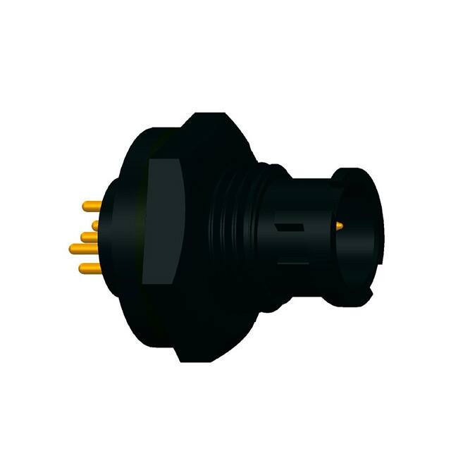 AU-05PMMP-LC7001 CONN RCPT MALE 5POS GOLD SOLDER