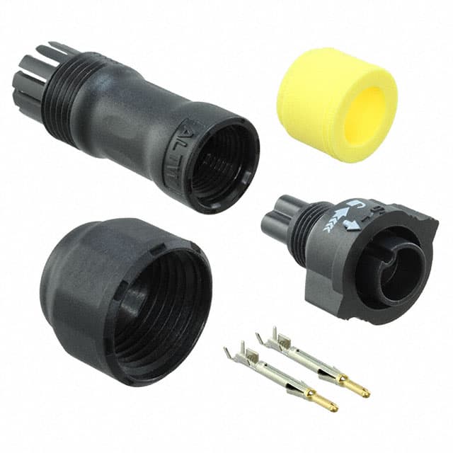 BB-02BFMA-QL8MPP CONN PLUG MALE 2POS GOLD CRIMP