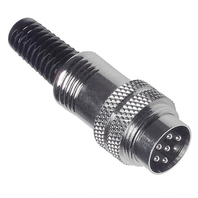 SD-60LP CONN PLUG MALE DIN 6P SOLDER