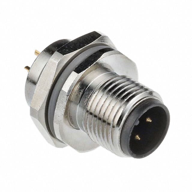 T4132012041-000 CONN RCPT MALE 4P GOLD SLDR CUP