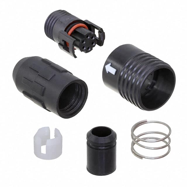 HR30-6P-6S(31) CONN PLUG FMALE 6P GOLD SLDR CUP