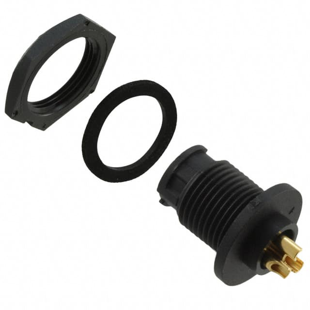 17282-3PG-300 CONN RCPT MALE 3P GOLD SLDR CUP