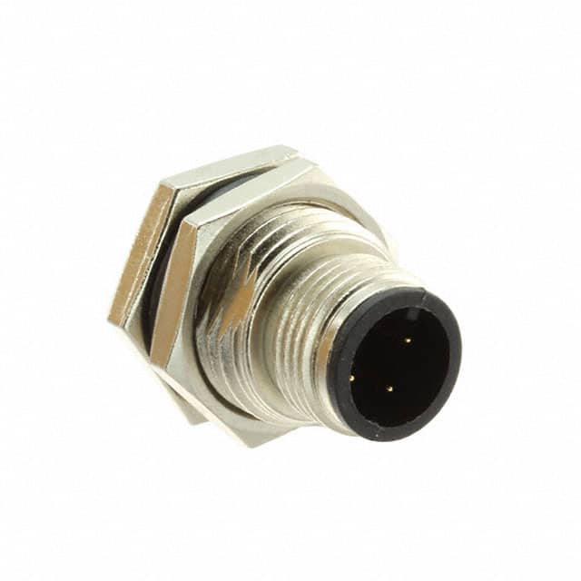 M12A-03PMMS-SF8001 CONN PLUG MALE 3P GOLD SLDR CUP