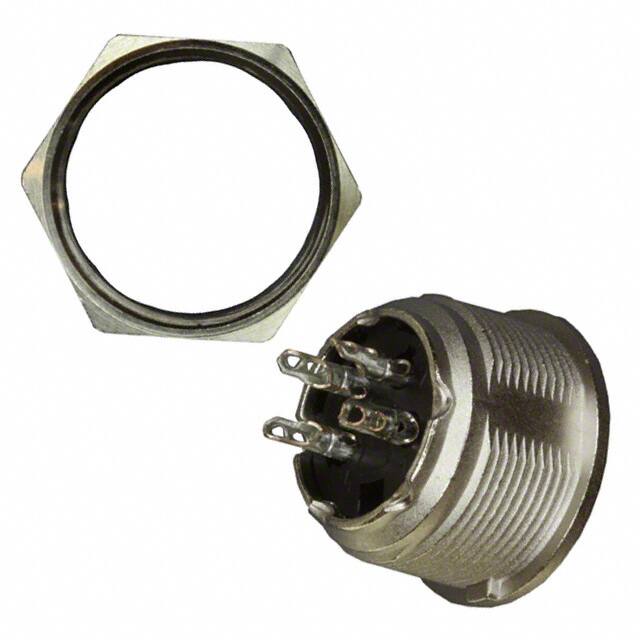 T3303009U CONN RCPT FMALE 4P SOLDER CUP