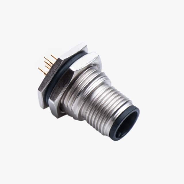 M12A-05PMMP-SF8002 CONN PLUG MALE 5POS GOLD SOLDER