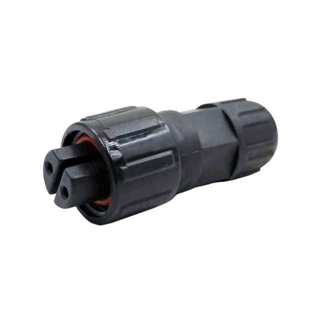 22002211-01 CONN PLUG FMALE 2POS SOLDER CUP