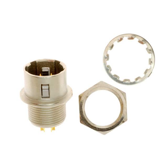 HR10A-7R-4P(74) CONN RCPT MALE 4P GOLD SLDR CUP