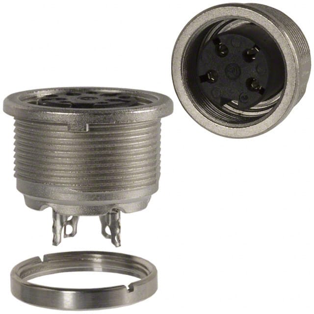T3303000U CONN RCPT FMALE 4P SOLDER CUP