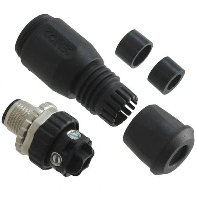 43-00100 CONN RCPT MALE 4POS GOLD SCREW