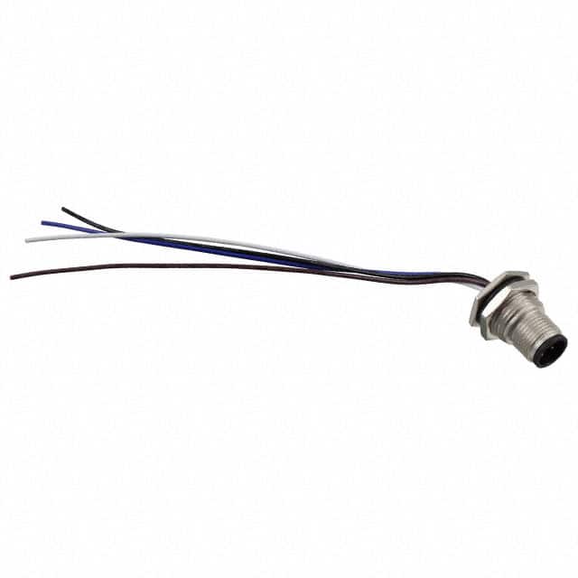 M12A-04PMMC-SF8B15 CONN PLUG MALE 4P WIR LEAD 0.49'