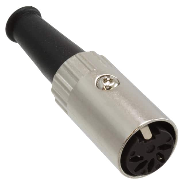 06AL5FX CONN PLUG FMALE DIN 5POS SOLDER
