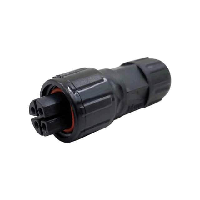 22004211-01 CONN PLUG FMALE 4POS SOLDER CUP
