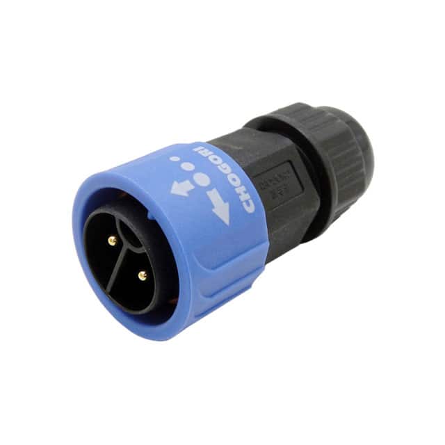 24002131-02 CONN PLUG MALE 2POS SOLDER CUP