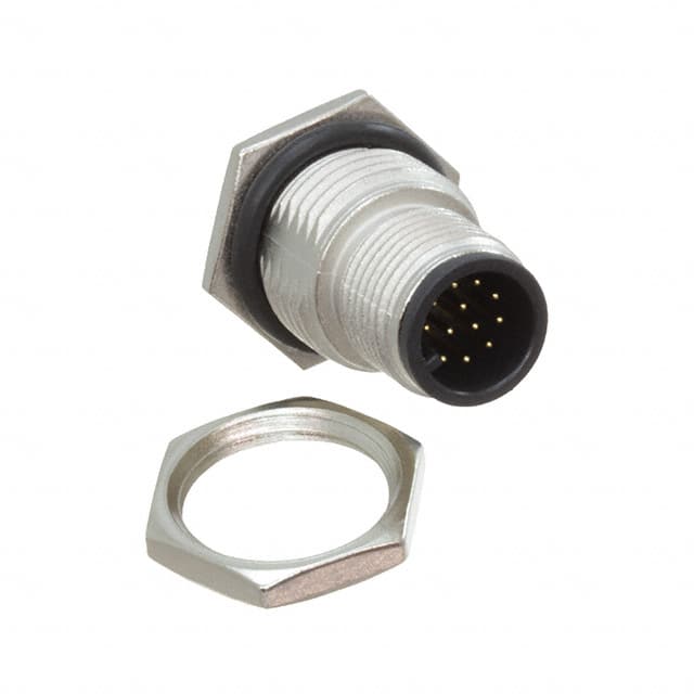 M12A-12PMMS-SF8001 CONN PLUG MALE 12P GOLD SLDR CUP