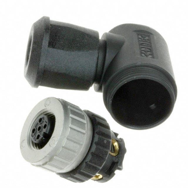 43-00096 CONN PLUG FMALE 4POS GOLD SCREW